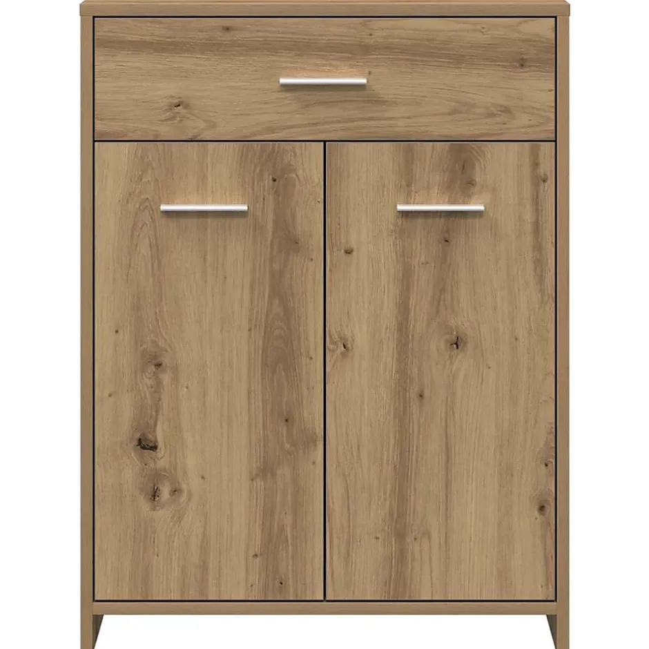 Vidaxl Armoire de salle de bain chêne artisanal 60x33x80 cm