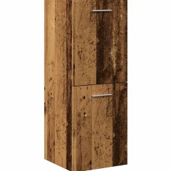Vidaxl Armoire de salle de bain suspendue vieux bois bois d'ingénierie* Meuble Wc