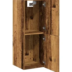 Vidaxl Armoire de salle de bain suspendue vieux bois bois d'ingénierie* Meuble Wc