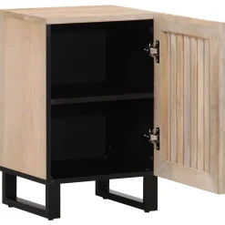 Vidaxl Armoire de salle de bain 38x34x58 cm bois massif de manguier