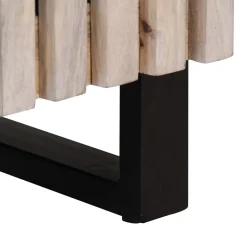 Vidaxl Armoire de salle de bain 38x34x58 cm bois massif de manguier