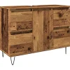 Vidaxl Armoire de salle de bain vieux bois 80x33x60 cm bois ingénierie* Meuble Wc