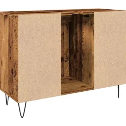 Vidaxl Armoire de salle de bain vieux bois 80x33x60 cm bois ingénierie* Meuble Wc
