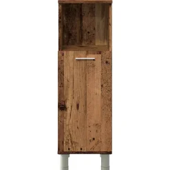 Vidaxl Armoire de salle de bain vieux bois 30x30x95 cm bois ingénierie* Meuble Wc