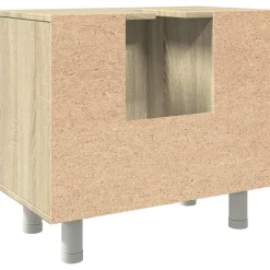 Vidaxl Armoire de salle de bain Chêne sonoma 60x32x53,5 cm Aggloméré* Meuble Wc