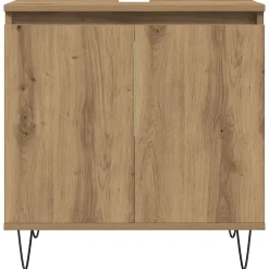 Vidaxl Armoire de salle de bain chêne artisanal 58x33x60 cm