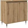 Vidaxl Armoire de salle de bain chêne artisanal 58x33x60 cm* Meuble Wc