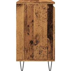 Vidaxl Armoire de salle de bain vieux bois 58x33x60 cm bois ingénierie