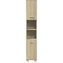 Vidaxl Armoire de salle de bain chêne sonoma 30,5x30x179 cm