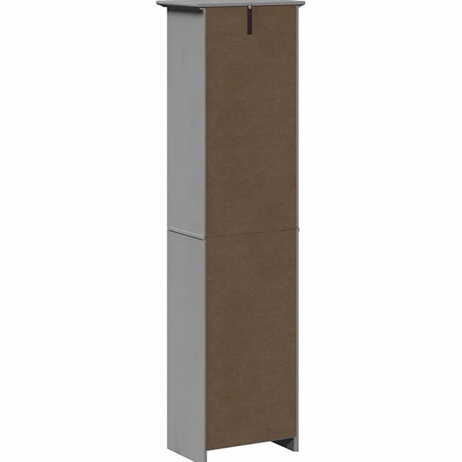 Vidaxl Armoire de salle de bain BODO gris 44x30x160 cm