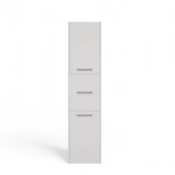 3xE Living Armoire de salle de bain, blanc mat, 170 x 40 x 30 cm* Armoire De Salle De Bains