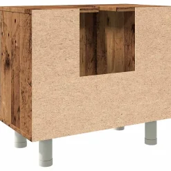 Vidaxl Armoire de salle de bain vieux bois 60x32x53,5 cm