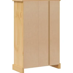 Vidaxl Armoire de salle de bain Corona 70x33x110 cm bois de pin massif