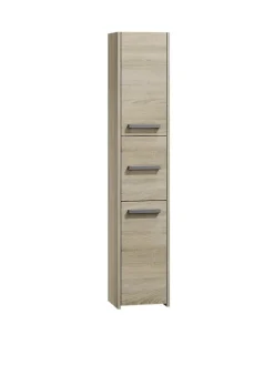 3xE Living Armoire de salle de bain, chêne sonoma, 170 x 30 x 30 cm* Armoire De Salle De Bains