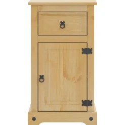 Vidaxl Armoire de salle de bain Corona 45x33x80 cm bois de pin massif* Meuble Wc