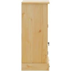 Vidaxl Armoire de salle de bain Corona 45x33x80 cm bois de pin massif* Meuble Wc