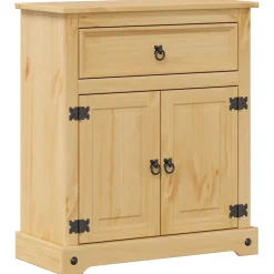 Vidaxl Armoire de salle de bain Corona 70x33x80 cm bois de pin massif