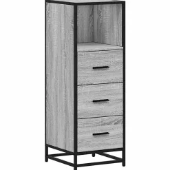 Vidaxl Armoire de salle de bain sonoma gris 35x37,5x100 cm* Meuble Wc