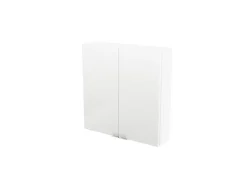 GoodHome Armoire de salle de bains faible profondeur blanc brillant l.60 x H.60 x P.15 cm, Imandra