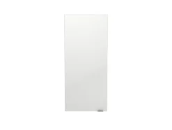 GoodHome Armoire de salle de bains faible profondeur blanc brillant l.40 x H.90 x P.15 cm, Imandra