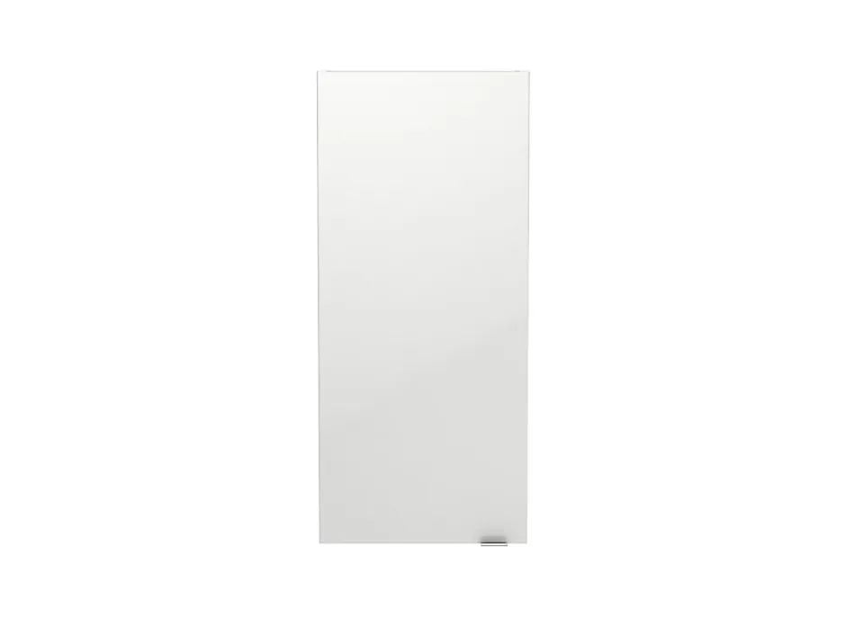 GoodHome Armoire de salle de bains faible profondeur blanc brillant l.40 x H.90 x P.15 cm, Imandra