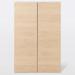 GoodHome Armoire de salle de bains faible profondeur effet chêne l.60 x H.90 x P.15 cm, Imandra