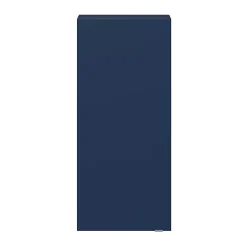 GoodHome Armoire de salle de bains faible profondeur bleu nuit mat l.40 x H.90 x P.15 cm, Imandra* Meuble Wc|Colonne De Salle De Bains