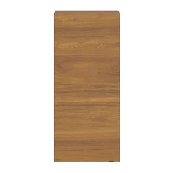 GoodHome Armoire de salle de bains faible profondeur effet noyer l.40 x H.90 x P.15 cm, Imandra* Meuble Wc|Colonne De Salle De Bains