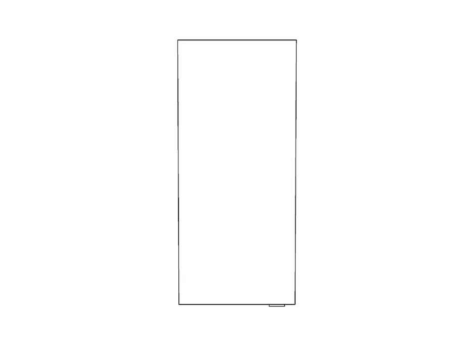 GoodHome Armoire de salle de bains faible profondeur gris brillant l.40 x H.90 x P.15 cm, Imandra