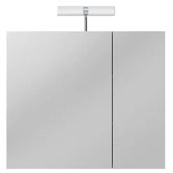 Planète Bain Armoire de toilette 60 cm éclairante Kle'o blanc mat* Armoire De Toilette