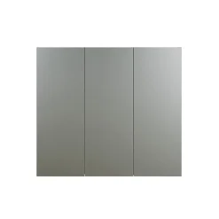 Calicosy Armoire de toilette 3 portes miroir L90 cm - PUREBLISS* Etagère Salle De Bains