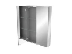 GoodHome Armoire de toilette avec miroir l.60 x H.90 x P.15 cm, Imandra