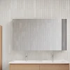 Stano Armoire de toilette bloc-miroir FORTINA largeur 120 cm chêne clair