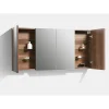 Stano Armoire de toilette bloc-miroir SIENA largeur 144 cm noyer