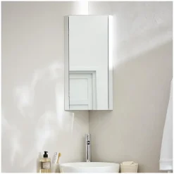 Mob-In Armoire de toilette d'angle CLEO