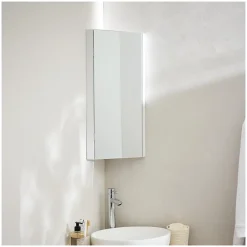 Mob-In Armoire de toilette d'angle CLEO