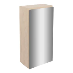Mob-In Armoire de toilette d'angle avec miroir WILL* Meuble De Salle De Bains Faible Profondeur|Armoire De Toilette