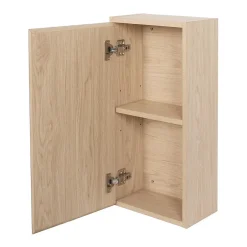Mob-In Armoire de toilette d'angle avec miroir WILL* Meuble De Salle De Bains Faible Profondeur|Armoire De Toilette