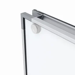 Sirhona Armoire de toilette en Aluminium Miroir multi-surfaces 65x60 cm Interrupteur tactile LED + Anti-buée + Prise rasoir* Armoire De Toilette