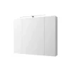 Ml-Design Armoire de toilette salle de bain avec miroir et LED 90,4x72x15 cm* Armoire De Toilette|Meuble De Salle De Bains Faible Profondeur