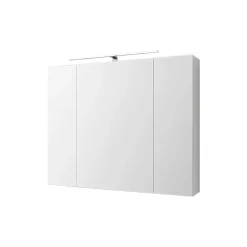 Ml-Design Armoire de toilette salle de bain avec miroir et LED 90,4x72x15 cm* Armoire De Toilette|Meuble De Salle De Bains Faible Profondeur