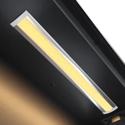 Sirhona Armoire de toilette Grand Rangement 60x75 cm + Interrupteur tactile + Température LED tricolore + Anti-buée + Prise rasoir
