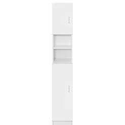 Ml-Design Armoire haute salle de bain colonne blanc MDF 30x190x25 cm