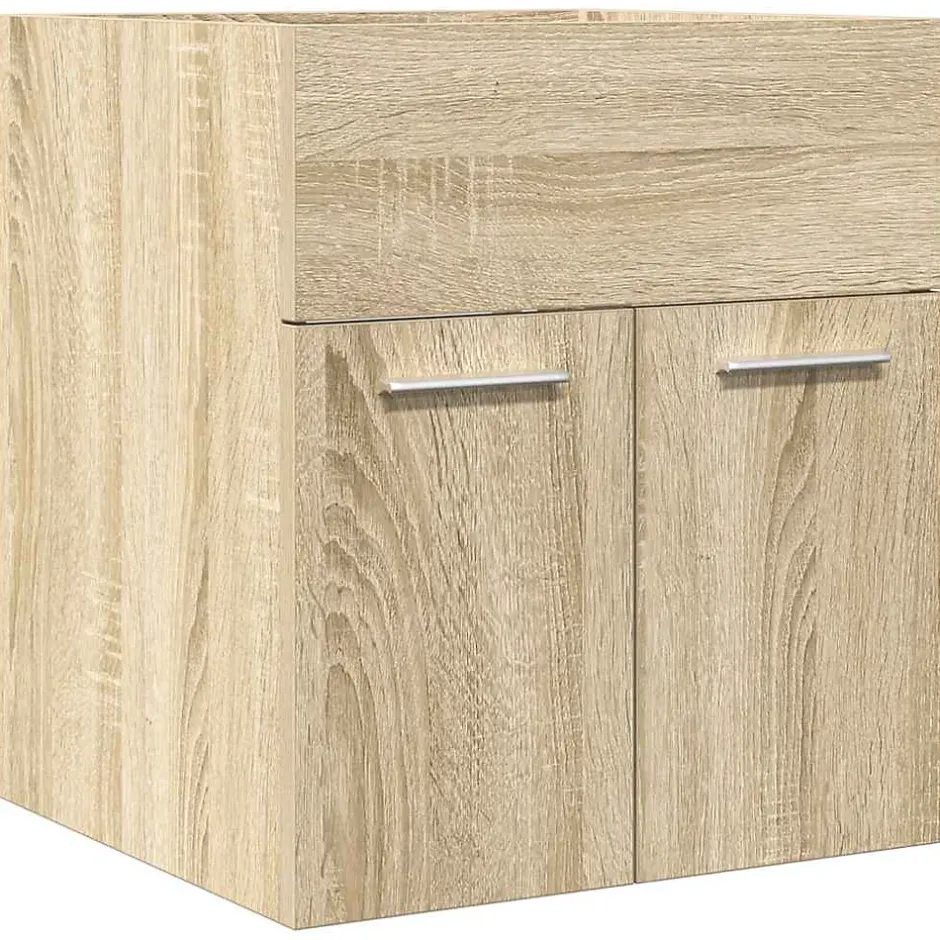 Vidaxl Armoire lavabo de salle de bain chêne sonoma 41x38,5x46 cm* Meuble Wc