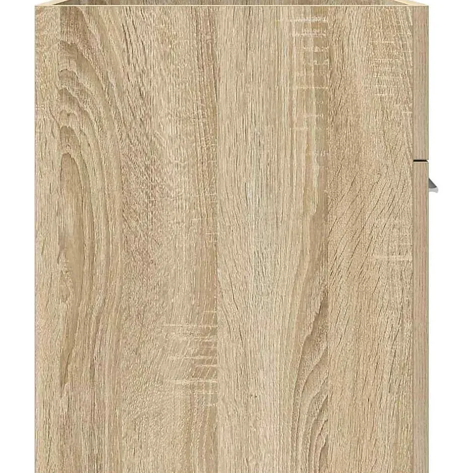 Vidaxl Armoire lavabo de salle de bain chêne sonoma 41x38,5x46 cm* Meuble Wc