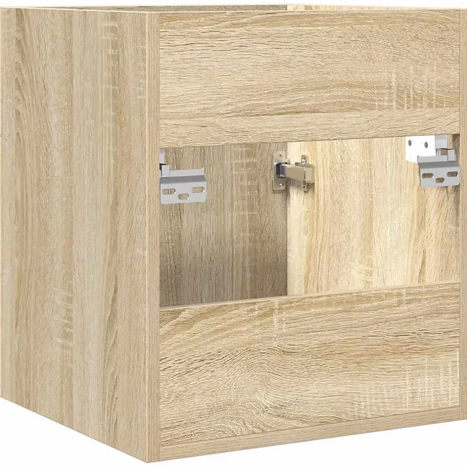 Vidaxl Armoire lavabo de salle de bain chêne sonoma 41x38,5x46 cm* Meuble Wc