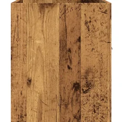 Vidaxl Armoire lavabo de salle de bain vieux bois bois d'ingénierie