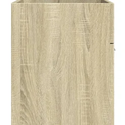 Vidaxl Armoire lavabo de salle de bain chêne sonoma bois d'ingénierie* Meuble Wc