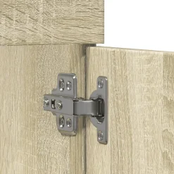Vidaxl Armoire lavabo de salle de bain chêne sonoma bois d'ingénierie* Meuble Wc