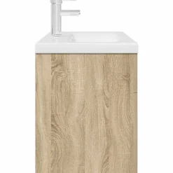 Vidaxl Armoire lavabo de salle de bain et vasque et robinet intégrés* Meuble Wc